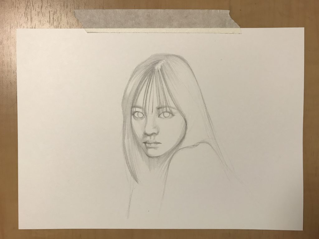 写真のようなリアルな鉛筆画の描き方 デッサン風に描く鉛筆画編 Ren Art Blog