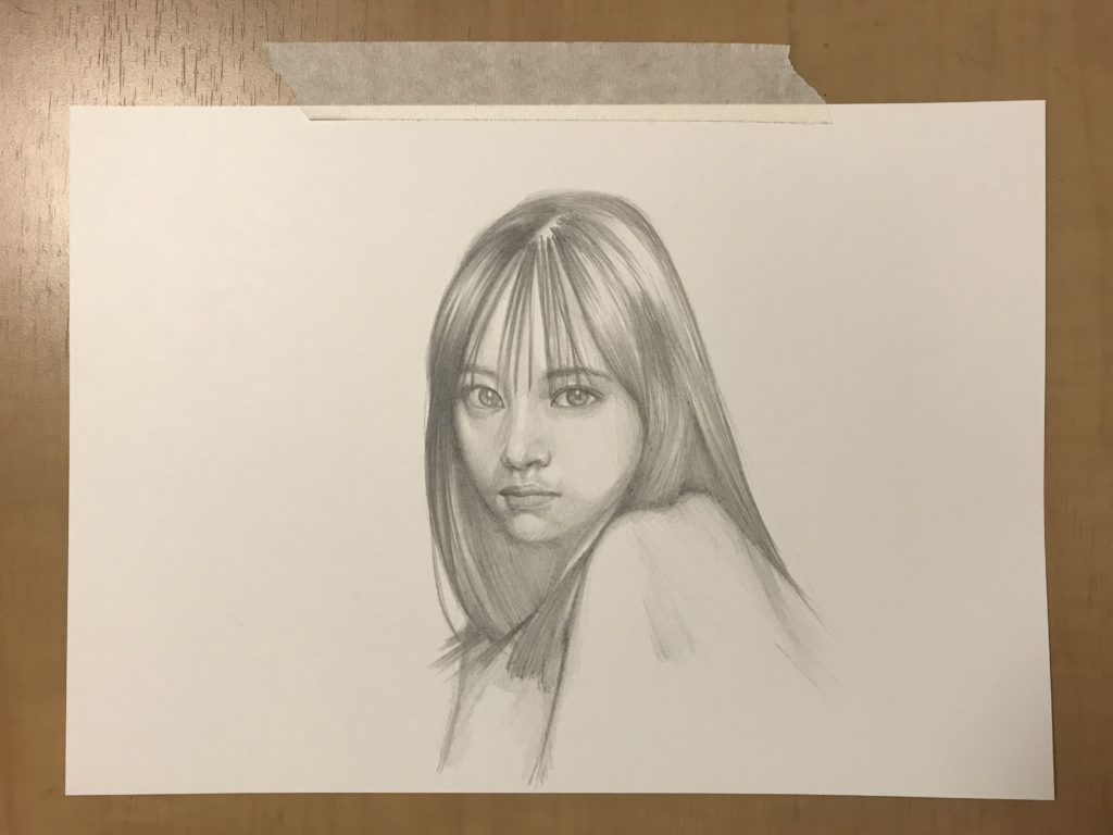 写真のようなリアルな鉛筆画の描き方 デッサン風に描く鉛筆画編 Ren Art Blog