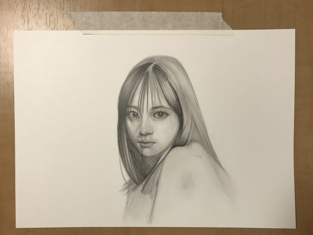 写真のようなリアルな鉛筆画の描き方 デッサン風に描く鉛筆画編 Ren Art Blog